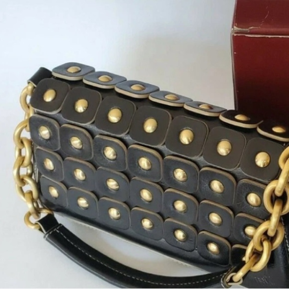 NWB Maxx New York Black and Gold Women's Bag